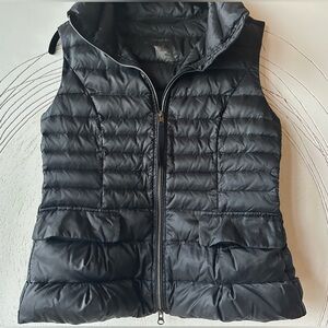 MarcCain Black Quilted Down/Feather Vest